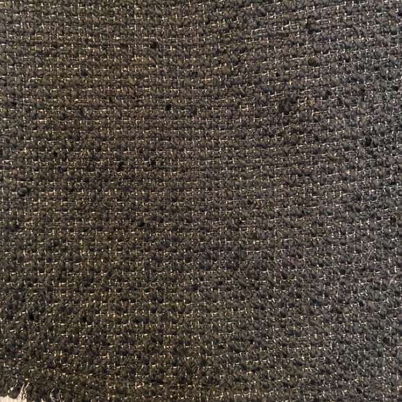 LOFT Tweed Asymmetrical Jacket with Gold Accents - Picture 2 of 14